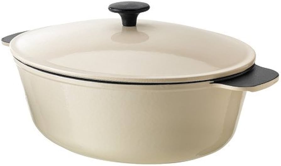 Ikea SENIOR - Braadpan met deksel, wit - 5 l : Amazon.nl: Wonen & keuken