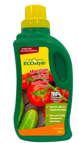 ECOstyle Moestuin Voeding - Moestuinmeststof - 500 ml